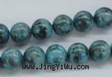 CFS104 15.5 inches 12mm round blue feldspar gemstone beads