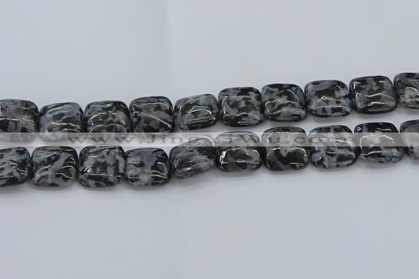 CFS324 15.5 inches 20*20mm square feldspar gemstone beads