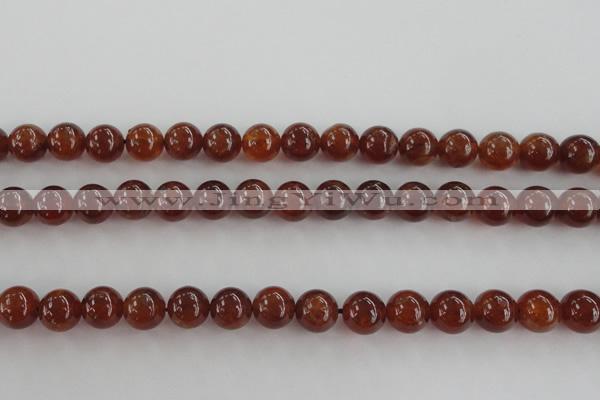 CGA512 15.5 inches 8mm round AA grade yellow red garnet beads