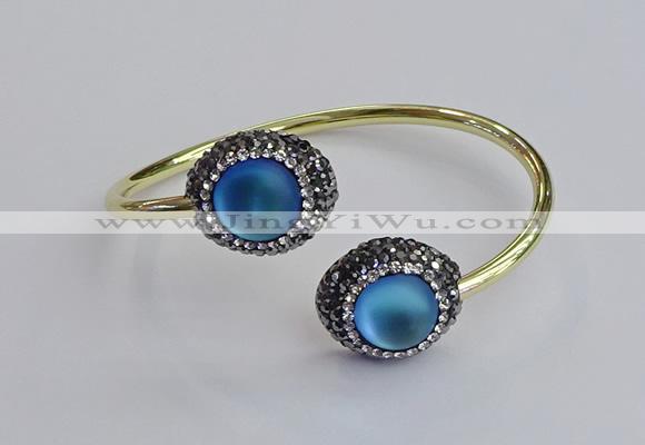 CGB2053 15*20mm oval glass bangles wholesale