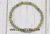 CGB7243 4mm tiny Canadian jade beaded meditation yoga bracelets