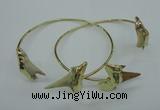 CGB765 20*22mm - 20*25mm shark teeth bangles wholesale