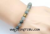 CGB9293 8mm, 10mm seaweed quartz & drum hematite power beads bracelets