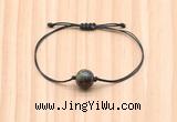 CGB9934 Fashion 12mm dragon blood jasper adjustable bracelet jewelry