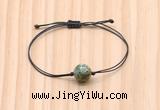 CGB9941 Fashion 12mm African turquoise adjustable bracelet jewelry