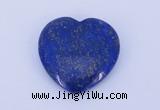 CGC49 25*25mm heart natural lapis lazuli gemstone cabochons