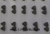 CGC64 8*8mm triangle druzy quartz cabochons wholesale