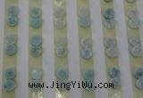 CGC81 8mm flat round druzy quartz cabochons wholesale