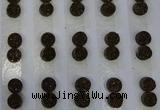 CGC82 8mm flat round druzy quartz cabochons wholesale