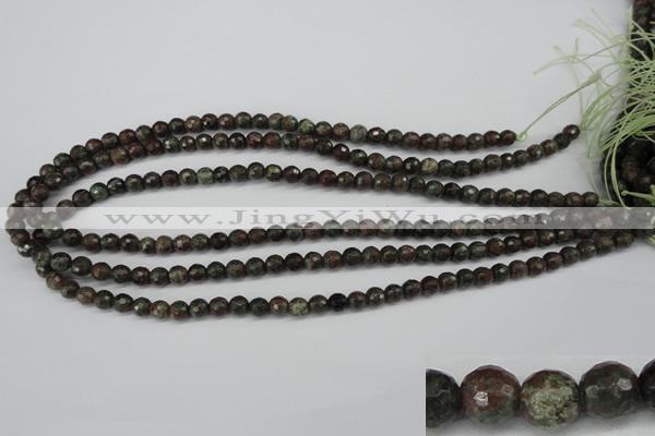 CGG01 15.5 inches 6mm faceted round ghost gemstone beads wholesale