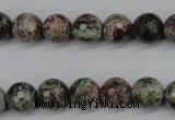 CGG02 15.5 inches 8mm faceted round ghost gemstone beads wholesale