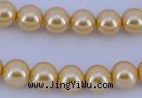 CGL61 2PCS 16 inches 25mm round dyed plastic pearl beads wholesale