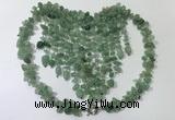 CGN839 20 inches stylish green aventurine statement necklaces