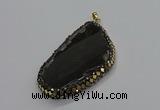 CGP3036 35*65mm - 45*60mm freeform agate gemstone pendants