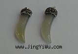 CGP330 10*45mm - 12*50mm oxhorn agate pendants wholesale