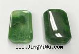 CGP3600 35*55mm faceted octagonal agate pendants wholesale