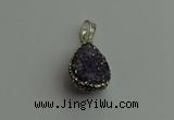 CGP469 15*20mm teardrop crystal glass pendants wholesale