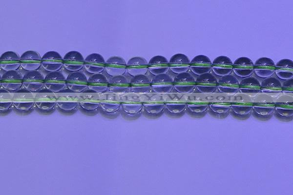 CGQ304 15.5 inches 12mm round AA grade natural green quartz beads
