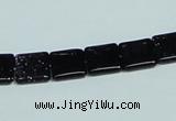 CGS126 15.5 inches 10*10mm square blue goldstone beads wholesale