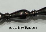 CHE195 15.5 inches 8*20mm vase-shaped hematite beads wholesale