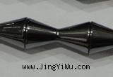 CHE201 15.5 inches 10*20mm dumbbell hematite beads wholesale