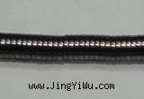 CHE238 15.5 inches 1*4.5mm dish hematite beads wholesale