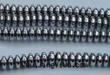 CHE727 15.5 inches 2*4mm rondelle plated hematite beads wholesale