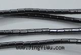 CHE755 15.5 inches 2*2.5mm tube hematite beads wholesale