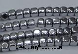 CHE858 15.5 inches 3*3mm dice platedhematite beads wholesale