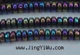 CHE969 15.5 inches 2*4mm rondelle plated hematite beads wholesale