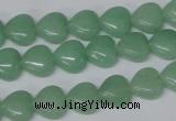 CHG10 15.5 inches 10*10mm heart amazonite gemstone beads wholesale