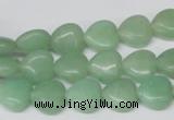 CHG26 15.5 inches 10*10mm heart green aventurine beads wholesale