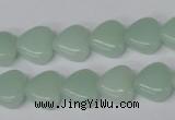 CHG30 15.5 inches 12*12mm heart amazonite gemstone beads wholesale