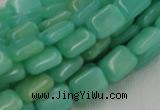 CHM09 16 inches 10*14mm rectangle green hemimorphite beads wholesale