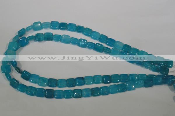 CHM25 15.5 inches 10*10mm square blue hemimorphite beads wholesale