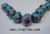 CIB152 21mm round fashion Indonesia jewelry beads wholesale