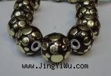 CIB246 18mm round fashion Indonesia jewelry beads wholesale