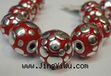 CIB248 18mm round fashion Indonesia jewelry beads wholesale