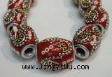 CIB300 15*20mm drum fashion Indonesia jewelry beads wholesale