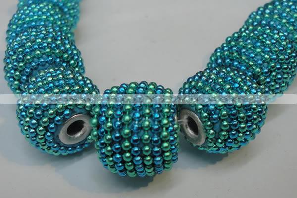 CIB401 17mm round fashion Indonesia jewelry beads wholesale