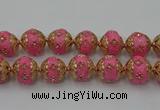 CIB548 22mm round fashion Indonesia jewelry beads wholesale