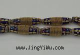 CIB609 16*60mm rice fashion Indonesia jewelry beads wholesale