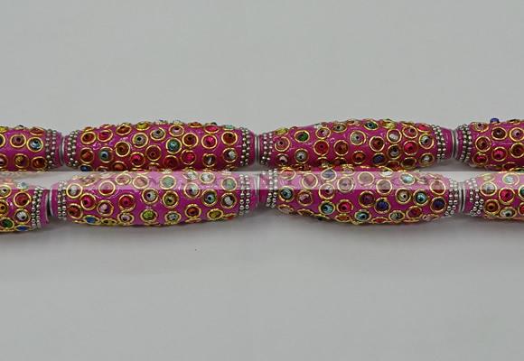 CIB620 16*60mm rice fashion Indonesia jewelry beads wholesale