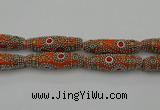 CIB647 16*60mm rice fashion Indonesia jewelry beads wholesale