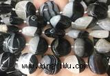 CIBS62 15 inches 20mm coin Agate gemstone beads wholesale CIBS62 15 inches 20mm coin Agate gemstone beads wholesale