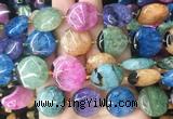 CIBS64 15 inches 20mm coin Agate gemstone beads wholesale CIBS64 15 inches 20mm coin Agate gemstone beads wholesale
