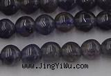 CIL100 15.5 inches 4mm round iolite gemstone beads wholesale