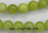 CKA07 15.5 inches 14mm round Korean jade gemstone beads