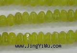 CKA12 15.5 inches 5*8mm rondelle Korean jade gemstone beads