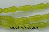 CKA19 15.5 inches 7*15mm bone Korean jade gemstone beads